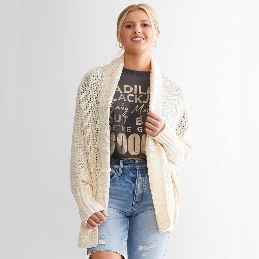 Buckle Daytrip slouchy cardigan sweater